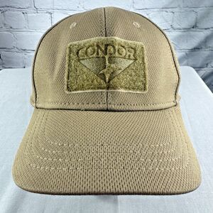 Condor Flex Fit Tactical Hat Cap S/M 161080-019 Tan/Brown